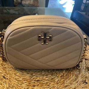 Tory Burch Chevron Camera Bag - Desert Dune